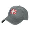 Flag of Gettysburg, Pennsylvania Baseball Cap for Men Women Vintage Trucker Hat Golf Hats Dad Hat Gray view 2
