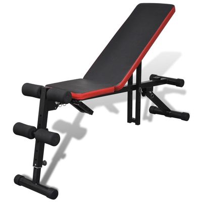 Adjustable/Foldable Strength Training Bench, Utility Incline/Decline Bench for Full Body Workout with Fast Folding,Adjustable Sit Up Bench Multi-Position
