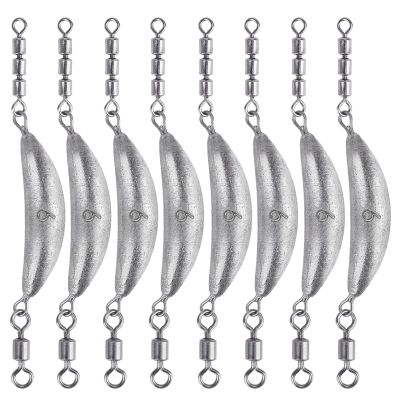 THKFISH Fishing Weights Sinkers/trolling sinkers (6OZ), sliver