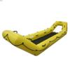 BOZHOUYUPIN Inflatable Ice Rescue Sled Inflatable Rapid Raft Water Rescue Boat Jet Ski Board, yellow view 1