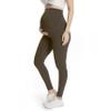 WELL&JUST Maternity Leggings Over The Belly - 3 Packs Ultra Soft & Breathable Pregnancy Active Wear for Workout Casual, High Waist Yoga Tights, L view 2