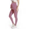 WELL&JUST Maternity Leggings Over The Belly - 2 Packs Ultra Soft & Breathable Pregnancy Active Wear for Workout Casual, High Waist Yoga Tights, XL view 2