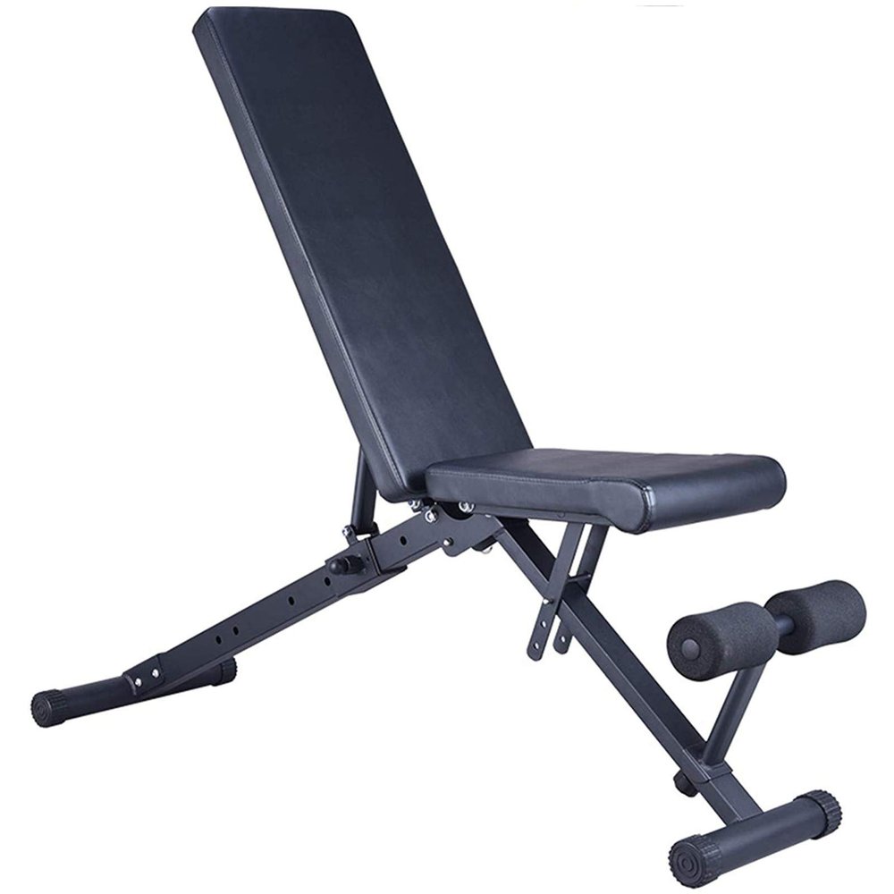 Adjustable Weight Bench,Foldable Strength Training Bench,Adjustable Incline Decline Exercise Workout Bench,for Full Body Workout for Home Gym