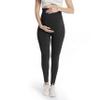 WELL&JUST Maternity Leggings Over The Belly - Ultra Soft & Breathable Pregnancy Active Wear for Workout Casual, High Waist Yoga Tights, Black M view 1