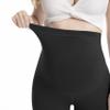 WELL&JUST Maternity Leggings Over The Belly - Ultra Soft & Breathable Pregnancy Active Wear for Workout Casual, High Waist Yoga Tights, Black M view 4