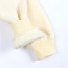 Kids Soft Brushed Fleece Classic Pullover Hoodie Casual Athletic Pockets Hooded Sweatshirt for Boys (Beige, 8-9 Years) view 3