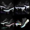 LrpoIv Roller Skate Shoes for Men and Women, Double-Row Deform Quad Roller Skates Invisible Pulley Shoes Skating Shoes Outdoor Sneakers for Youth Boys and Girls, Men and Women view 4
