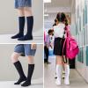 EPEIUS Kids Knee High Cotton School Uniform Socks - Tube Socks for Girls & Boys, Ages 11-15, White, 3 Pack XL view 2
