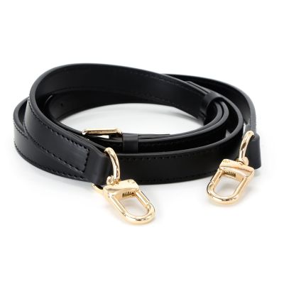 Bag Strap Leather Replacement Straps Adjuster Handbag Straps (Black,Weith-1.8cm)