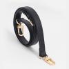 Bag Strap Leather Replacement Straps Adjuster Handbag Straps (Black,Weith-1.8cm) view 3