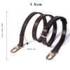 Bag Strap Leather Replacement Straps Adjuster Handbag Straps (Brown,Weith-1.5cm) view 3