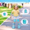 Children's Adjustable Roller Skates, Size 26-37 with 6 Children's Protectors Set and LED Luminous Wheels for Girls view 2