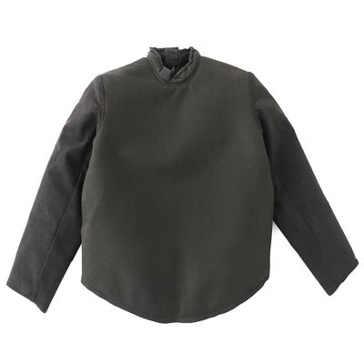 DJJYCTNM Padded Fencing Sport Coaching Vest Canvas Long Sleeve Jacket Fencing Training Protective Suit(Large)