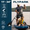 Flypark Standard&Family Bundles11'x34 & 11'x35 Inflatable Stand Up Paddle Boards, All Accessories+2, 116L Backpack, Shoulder Strap, 2-Action Pump view 3