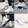LrpoIv Roller Skate Shoes for Men and Women, Double-Row Deform Quad Roller Skates Invisible Pulley Shoes Skating Shoes Outdoor Sneakers for Youth Boys and Girls, Men and Women view 4