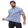 Xdceu Golf Polos for Men - Funny Golf Shirts Print Mens Golf Shirts Short Sleeve Quick-Dry Moisture Wicking, Breathable Polo Shirt view 2