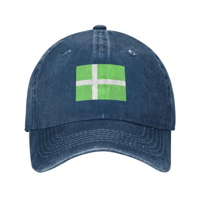 Achen Greenland Flag Proposal Baseball Cap for Men Women Vintage Trucker Hat Golf Hats Dad Hat Navy Blue