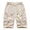 LushNest Mens Shorts, Men's Multi Pocket Casual Workout Shorts, Mens Cargo Shorts Cotton Work Shorts view 1