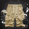 LushNest Mens Shorts, Men's Multi Pocket Casual Workout Shorts, Mens Cargo Shorts Cotton Work Shorts view 2