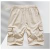 LushNest Mens Shorts, Men's Multi Pocket Casual Workout Shorts, Mens Cargo Shorts Cotton Work Shorts view 3