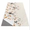 Rocking Giraffee Yoga Mat Towel Flower Cute Black Dog Brick Wall Non Slip Hot Yoga Mat Towel with Corner Pockets Absorbent Microfiber Yoga Towels for Hot Yoga, Bikram, Pilates, 26x74 Inch view 1