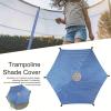 Busaiu Trampoline Shade Cover, 6/8/10/12/14/16FT Sun-Protection Trampolines Canopy, Portable Anti-UV Trampolines Sunshade Accessories(16FT-12 Poles) view 3