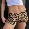 Luckinbaby Women Fold Over Mini Shorts High Rise Stretchy Yoga Rollover Shorts Slim Fit Cute Lounge Shorts Micro Bottoms(Basic Coffee,L) view 3