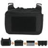 4-in-1 Front Flap Pouch G Hook,SABADO Tactical Elastic Triple Mag Pouch 5.56, Kangaroo Insert Divider Placard for Chest Rig and Vest view 2
