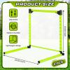 Gemscream 2 Pcs Adjustable Height Training Hurdle 23. 62'' Detachable Hurdles Track and Field Equipment Agility Speed Training Equipment with Scale for Soccer Basketball Obstacle Courses Workout view 2