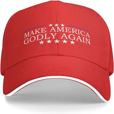 WANBAOEBKE Make America Godly Again Hat Men Baseball Caps Fashionable Hats