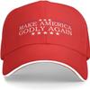 WANBAOEBKE Make America Godly Again Hat Men Baseball Caps Fashionable Hats view 1