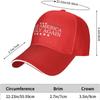 WANBAOEBKE Make America Godly Again Hat Men Baseball Caps Fashionable Hats view 4