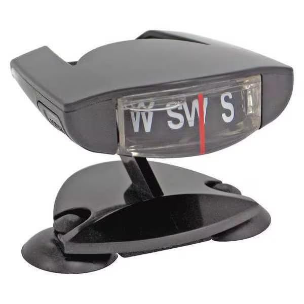 MDMprint Suction Cup Compass, L 2"", Black, Mfr: 22-1-24006-8-A