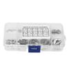 304 Stainless Steel E Clip Assortment Kit 1.5-10mm, and Easy to Install, Silver for Shaft of Machine view 1