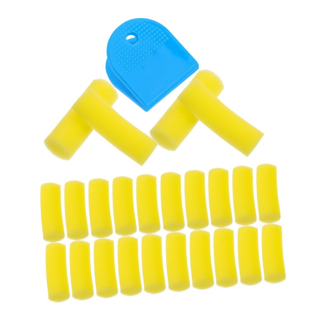 Anneome 1bag Table Tennis Racket Cleaning Sponge Pads Cleaning Products for Paddle Natural Sponge Eraser