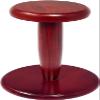 NineFit Basics Round Base Wooden Helmet Stand Armor Helmet Stand Brown view 3