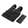 NineFit Basics Weighted Vest for Women, 20lb/30lb/40lb/50lb/100lb, Adjustable Weights, Oxford Fabric and Foam, Black, Strength Training view 2