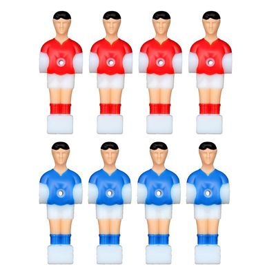 Mllepjdh 8 Pack of Foosballs for Standard Foosball Accessory Tables & Tabletop Foosballs Replacements Dolls Human Dolls