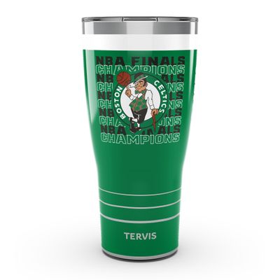 Tervis Traveler NBA Boston Celtics - 2024 NBA Finals Champions Triple Insulated Tumbler Travel Cup Keeps Drinks Cold & Hot, 30oz, Stainless Steel