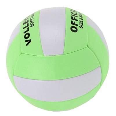 Milisten Soft Volleyball for Indoor Training Inflatable Practice Enhanced Durability and Stability for Students and Beginners Vibrant Colors for Optimal Visibility