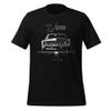 1969 Camaro Z28 t-Shirt for Chevy Classic Car Owners American Muscle Car Fans Z/28 tee Black view 1