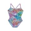 Gottex Kids Toddler and Little Girls Colorful Palm Tree Leaf Print One Piece Swimsuit UV Sun Protection Bathing Suit for Girl view 1