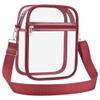 USPECLARE Clear Purse Stadium Transparent Messenger Bag Stadium Approved for Men and Women Clear CrossBody Bag view 1
