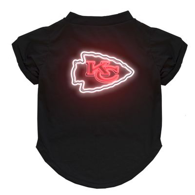 Littlearth NFL Neon Pet T-Shirt Kansas City Chiefs