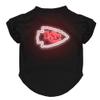 Littlearth NFL Neon Pet T-Shirt Kansas City Chiefs view 1