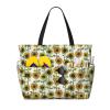 Romantic Sunflowers Print Anti-Sand Beach Tote Bag,Versatile And Stylish For All Your Adventures view 1