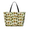 Romantic Sunflowers Print Anti-Sand Beach Tote Bag,Versatile And Stylish For All Your Adventures view 2