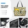 Romantic Sunflowers Print Anti-Sand Beach Tote Bag,Versatile And Stylish For All Your Adventures view 3