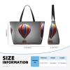 Hot Air Balloon Print Anti-Sand Beach Tote Bag,Versatile And Stylish For All Your Adventures view 4