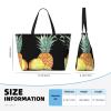 Funny Pineapple Print Anti-Sand Beach Tote Bag,Versatile And Stylish For All Your Adventures view 4